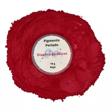 Pigmento Rojo Perlado Para Resina Epóxica 10 Gr