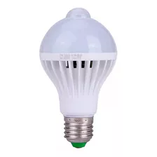 Lampada Led Bulbo 7w De Emergencia-sensor Inteligente