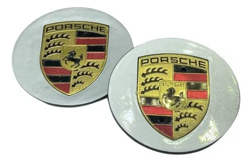 4 Centros Rin Para Porsche Cayenne Boxter 911 Cayman 76mm Foto 3