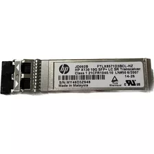 Conversor Hp Jd092b De Mídia X130 10g Sfp Lc Sr Transceiver