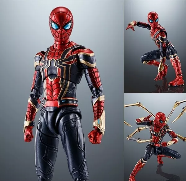 Iron Spider Sh Figuarts No Way Home Marvel No Hot Toys Myth 