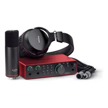 Interface De Áudio Focusrite Scarlett 2i2 Studio 4th Gen