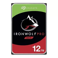 Hd Seagate Ironwolf Pro 12tb (hélio) 7200rpm Sata 3