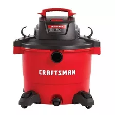 Aspiradora Industrial De Tacho Craftsman Cmxevbe17595 60l Roja Y Negra 120v 60hz