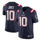 Camiseta Mac Jones De Los New England Patriots #10 Para Adul