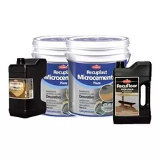 Kit Microbase Microcemento Hidro Imprimasión Sinteplast