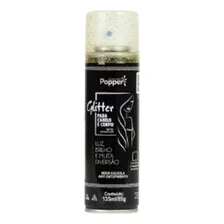 Spray Glitter Para Cabelo E Corpo Brilho Intenso - Dourado