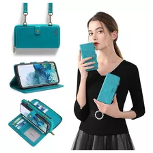 Funda Para Teléfono Móvil Con 2 Carteras Independien