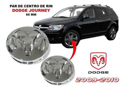 Par Centro De Rin (cordero) Dodge Journey 2009-2010 60 Mm Foto 2