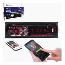 Estereo Frente Desmontable Bluetooth Fm Usb Control Suono