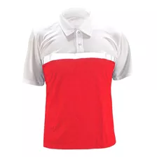 Playera Camisa Polo V Con Reflejante Transito Seguridad