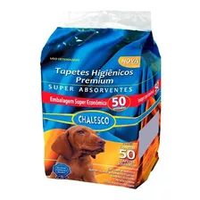 Tapete Higiênico Premium 50 Unidades Para Cães - Chalesco