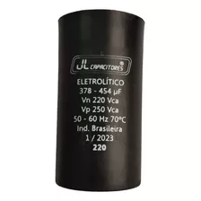 Capacitor Eletrolitico 378-454 220v Para Partida De Motores