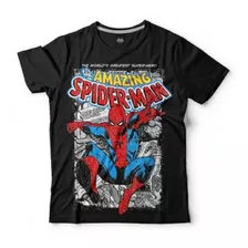 Remera De Spiderman Hombre Araña Serigrafia