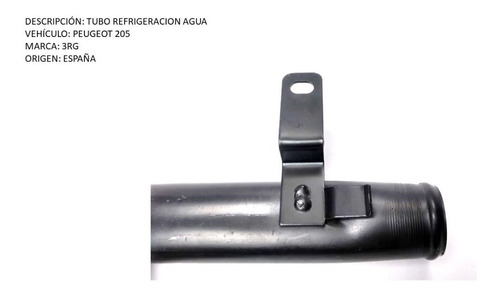 Tubo Refrigeracion Agua Peugeot 205 Foto 5