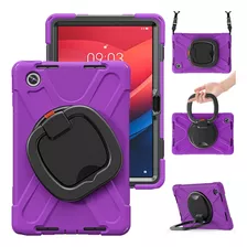 Funda De Pc Híbrida Morada Para Lenovo Tab M11/xiaomi Pad 11