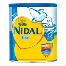 Leche De Fórmula En Polvo Sin Tacc Nestlé Nidal 2 En Lata De 1 De 350g - 6 A 12 Meses