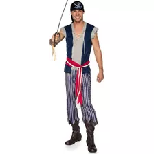 Disfraz Adulto Pirata Plank Walking Pirate Costume Caballero Hombre