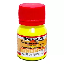 Tinta Amarelo Fluor Couro Tecido Tingicrom Sneakers 30ml