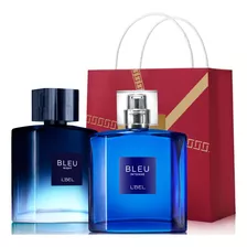 Pack X 2 Perfume Bleu Intense + Night + Bolsa Regalo Lbel 