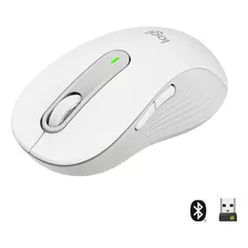 Mouse Logitech M650 Bluetooth 5 Botones 4000 Dpi Color Blanco