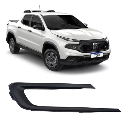 Moldura Farol Milha Esquerdo Fiat Toro 22/25 Mp5125 (ERICK 1) - Fiat - Código 180368344185