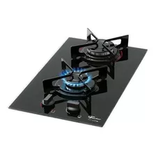 Fogão Cooktop Fischer 2q Fit Line Gás Bivolt Preto