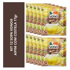 Kit 12 Sopa Vono Aipim Com Costela 17gr