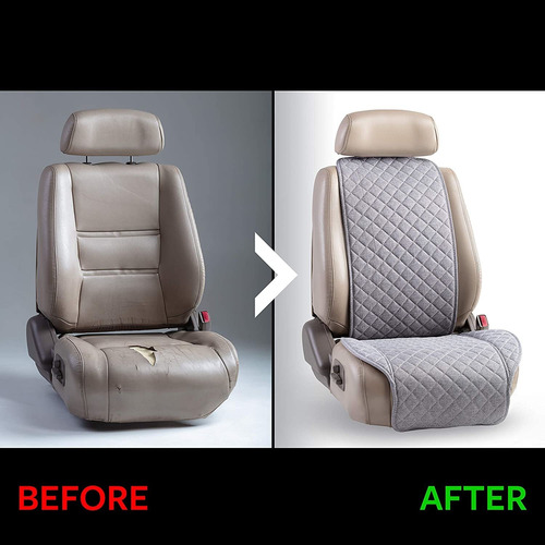 Ivicy Car Seat Cover, Non-slip, Linen Aa Foto 4