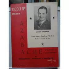 Partitura Piano Azabache Tango Grav Victor Caserta