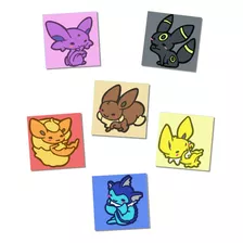 Adesivo Pokémon - Escarlate E Violeta 151 Eeveelution Set