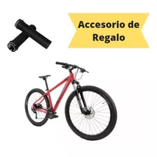 Mountain Bike Alubike Xta 1.0 2022 R29 27v Frenohidráulico Color Rojo/negro Tamaño Del Cuadro M