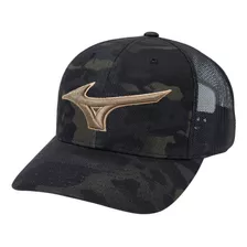 Gorra De Baseball Mizuno/negro Camuflado