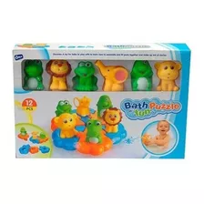 Rompecabezas Animales Puzzle De Baño 12 Piezas 5788