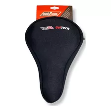 Funda Cubre Asiento Gel Tech Velo Bicicleta Color Negro