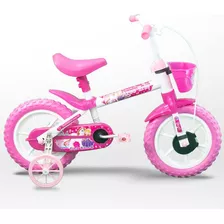 Bike Infantil Menina 5 Anos Aro 12 Com Rodinhas