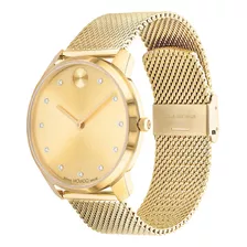 Relógio Movado Bold Masculino Aço Dourado 3600903