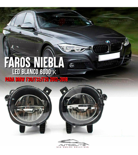 Par Faros Niebla Full Led Bmw Serie 1 3 4 F20 F30 F32 F36 Foto 2