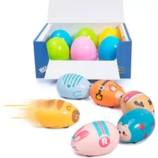 Huevos De Sorpresa De Pascua Carritos Magneticos (6 Piezas)