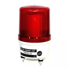 Baliza Emergencia Rotativo Led+buzzer-24v Color Rojo