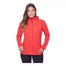 Campera De Micropolar De Mujer Aradia Con Capucha Montagne