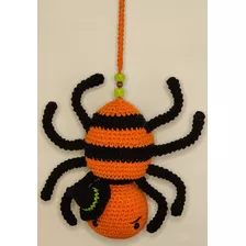 Amigurumis Colgantes Halloween Tejidos Crochet Arañitas