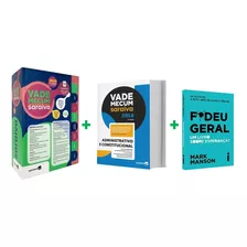 Kit Livros Com Três Exemplares: 1 Vade Mecum Saraiva 2022, 34ª Edicao ; 1 Vade Mecum Saraiva 2018; 1 Exemplar Para Criar O Bom Hábito Da Leitura.