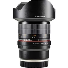 Lente Samyang 14mm F2.8 Para Sony