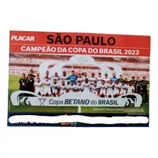 Poster São Paulo Campeão Da Copa Do Brasil 2023