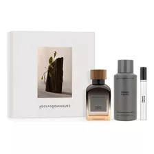 Adolfo Dominguez Aguas Frescas Set Regalo Adolfo Domínguez Perfume Hombre Ebano Salvia Edt 120ml + Desodorante 150ml + Megaspritzer Edt 10ml Edt 120 ml Para Hombre 