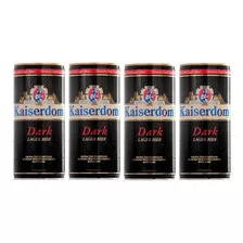 Caja X4 Cerveza Kaiserdom Lata Litro 1000 Ml