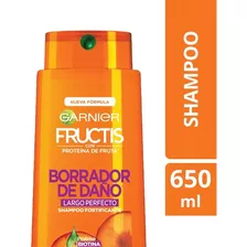 Shampoo Garnier Fructis Borrador De Daño Fortificante 650ml