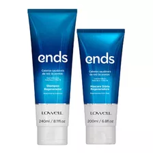 Ends Shampoo 240 Ml + Máscara Regeneradora 200 Ml Lowell