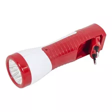 Lanterna Led Recarregável Bivolt 5 Leds Caça Pesca Camping